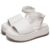 Sandalia Papete Dubuy Tamanco Feminino Off White Madu 2065DB