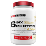 Whey Protein 6 Six Protein Advanced c/ ZMA 900g – Massa muscular e Disposição – Bodybuilders