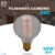 Lâmpada Filamento Carbono G80 40W E27 LUZ QUENTE (AMARELO) Âmbar 110V~220V