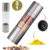 Moedor de Pimenta E Sal Grosso Triturador Manual Duplo 2 em 1 Gourmet Aço Inox Tempero Pequeno