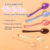 KIT 50 COLHER 13cm PARA OVO DE PÁSCOA CORES BLUESTAR PÁSCOA 2025
