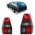 Lanterna Traseira Quantum 1985 1986 1987 1988 1989 1990 1991 Bicolor Ré Fumê Lente Estriada Acrilico