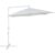 Ombrelone Suspenso Veneza 3 Metros Diâmetro com Manivela 832001 Branco BELFIX