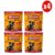 Kit 4 Magnus Bifinhos Mastigáveis 500g para Cães Sabor Carne Adimax