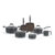 Jogo De Panelas Antiaderente Brinox – Fine 5 e 7 Peças – Ceramic Life