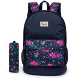 Mochila Feminina Estojo Escolar Faculdade Reforçada Trabalho Faculdade