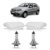 Kit Palio Economy 2011 2012 2013 2014 A 2017 Par Lente Farol Dianteiro + Par Lâmpada H7 Halógena Transp. Lente Acrilico