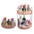 Bandeja Dupla Decorativa Lavabo Perfumes Maquiagem Cozinha Multiuso Cosmeticos