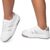 Tênis Feminino Lumiss Flatform Confortável Casual Branco Bege