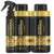 Eico Tratamento Mandioca Shampoo Sem Sal + Condicionador 450ml + Spray Leave-in Finalizador Protetor Térmico 120ml