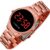 Relógio Lince Feminino Led Digital Rose Mdr4618L Vxrx