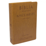 Bíblia De Estudo Joyce Meyer | NVI | Letra Grande | Luxo Mostarda