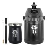 Kit Tereré Garrafa Térmica 2.5l Copo 236ml Agronimia Santa