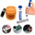Kit Para Soldagem Com Estanho 25g + Pasta 110g + Sugador De Solda Reparos Uso Geral Profissional