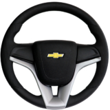 Volante Esportivo Cruze Prata Caravan S10 Blazer Silverado D20