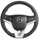 Volante Prata Esportivo Para Caminhão Mercedes Bens 1620 1111 1113 710