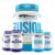 Kit Whey Protein Fusion Protein 2kg + 2x BCAA 100g + 2x Premium Creatina 100g – BRNFOODS