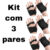 Kit 3 Pares de Luvas para Musculação e Ginástica Ideal para Academia Treinamento e Fitness  Atacado