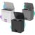 Lixeira Trium Banheiro Cozinha Escritorio Consultorio C/ Pedal 20l Cesto Dual Reciclagem Removivel