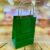 10~50 SACOLA PP KRAFT VERDE 9,5 X 7,5 X 14,5 (LC)  – REF:5036