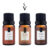 Kit 3 Essências Amadeiradas (Musk/Maderia Nobre/Wood) Via Aroma 10ml – para Difusores e Aromatizadores
