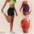 Short Feminino Lupo Attack Adulto Sport de Compressão Cós Alto de Academia Fitness Comfortfit