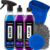 Kit Lavagem Automotiva Shampoo V-Floc Cera Blend Restaurax Vonixx