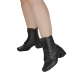 Bota Feminina Salto Bico Quadrado Shekinah Moderna Confortável Moda Lançamento