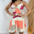 Vestido Feminino Com Bojo Estampado Curto Soltinho