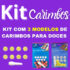 Escrivaninha Mesa Escritório 135cm Retrô 2 Gavetas Sky Home Office Olmo/Branco