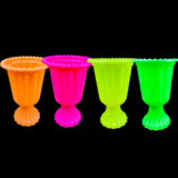 KIT 4 Vaso Grego Para Festa NEON 19 X 12,5