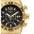 Relogio Masculino Dourado Condor Fundo Preto Original Presente Homem Namorado Esposo Marido