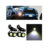 Kit 4 Luz De Grade Led Branca  Caminhonete Pick Ups hilux strada ranger f250 saveiro montana s10 Premium Importado