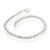 Pulseira Feminina de Prata 925 Corações Montado