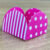 50~350 Forminhas Listras Poá Pink/Branco Para Doces 4 Pétalas 3,3X3,3X2,2  10.42 (Nc Toys Simples)//