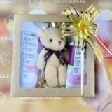 10~50 Caixa Kraft com Visor S21 15x15x4cm  ASSK (CHOCO)