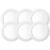 Kit 6 Painel Plafon Led Sobrepor Redondo 24w Bivolt