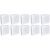 Kit 10 Luminária Painel Plafon Led Sobrepor Quadrado 6w Bivolt
