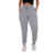 Calça Feminino Moletom Jogger Cintura Alta Bolsos Laterais De Inverno