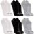 Kit 6 Pares Meias Cano Baixo Curto Hoahi Sapatilha Soquete Discreta Grossa Macia P/ Dia Dia Algodão Feminina Masculina