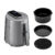 Fritadeira Elétrica Digital Air Fryer Hamilton Beach 3,5L Com Kit Formas Perfect Fryer 3 em 1