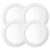 Kit 4 Luminária Painel Plafon Embutir Redondo Led 18w Bivolt ELGIN
