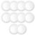 Kit 10 Luminária Painel Plafon Embutir Redondo Led 18w Bivolt ELGIN
