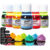 10~50 UNIDADES CORANTES LÍQUIDO 10 ML MIX HIDROSSOLÚVEL