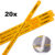 Jogo 20 Lâmina Segueta Flexível 18 – 24 Dentes Arco De Serra Manual 300mm 12Pol. Corta Madeira Ferro