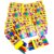 50 Cx Mini Giz De Cera 5 Cores 5 Cms  Kit Festa Infantil Para Aniversarios Prenda Pintura Artesanato