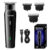 Máquina De Cortar Cabelo Profissional Aparador Recarregável Elétrico Versátil USB Homens Kemei -1113
