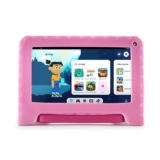 Tablet Multi Princesas com Controle Parental 7 pol 4GB RAM 64GB Android 13 Quad Core + Case + Wi-fi – NB418