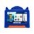 Tablet Multi Patrulha Canina Chase com Controle Parental 7 pol 4GB RAM 64GB Android 13 Quad Core + Case + Wi-fi – NB421