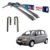 Palheta Limpador Bosch Fiat Idea 2006 2007 2008 2009 2010 AF24 AF16